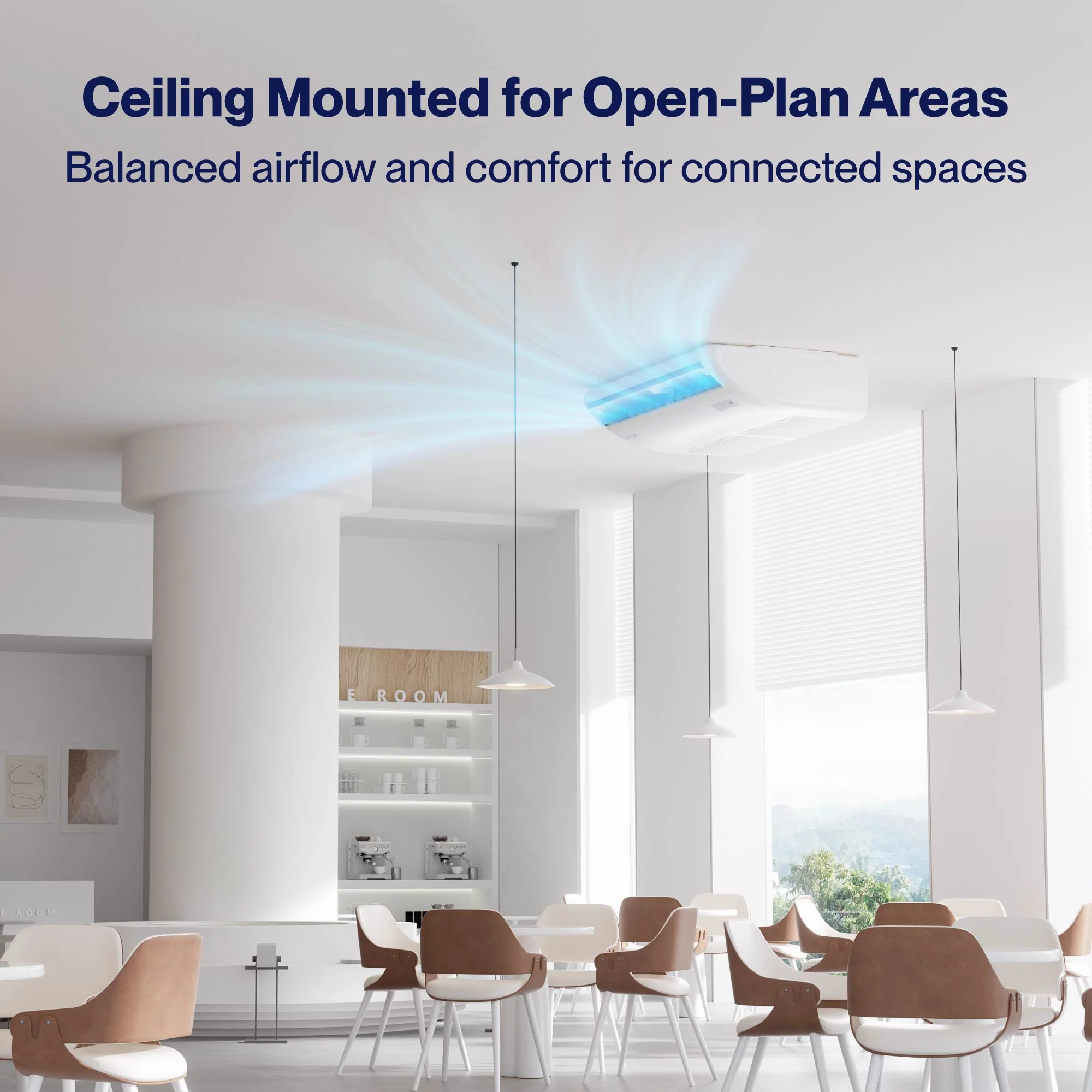 DELLA 18000 BTU 20.5 SEER2 Floor Mounted Mini Split AC - Up to 1000 Sq. Ft. - Image 4
