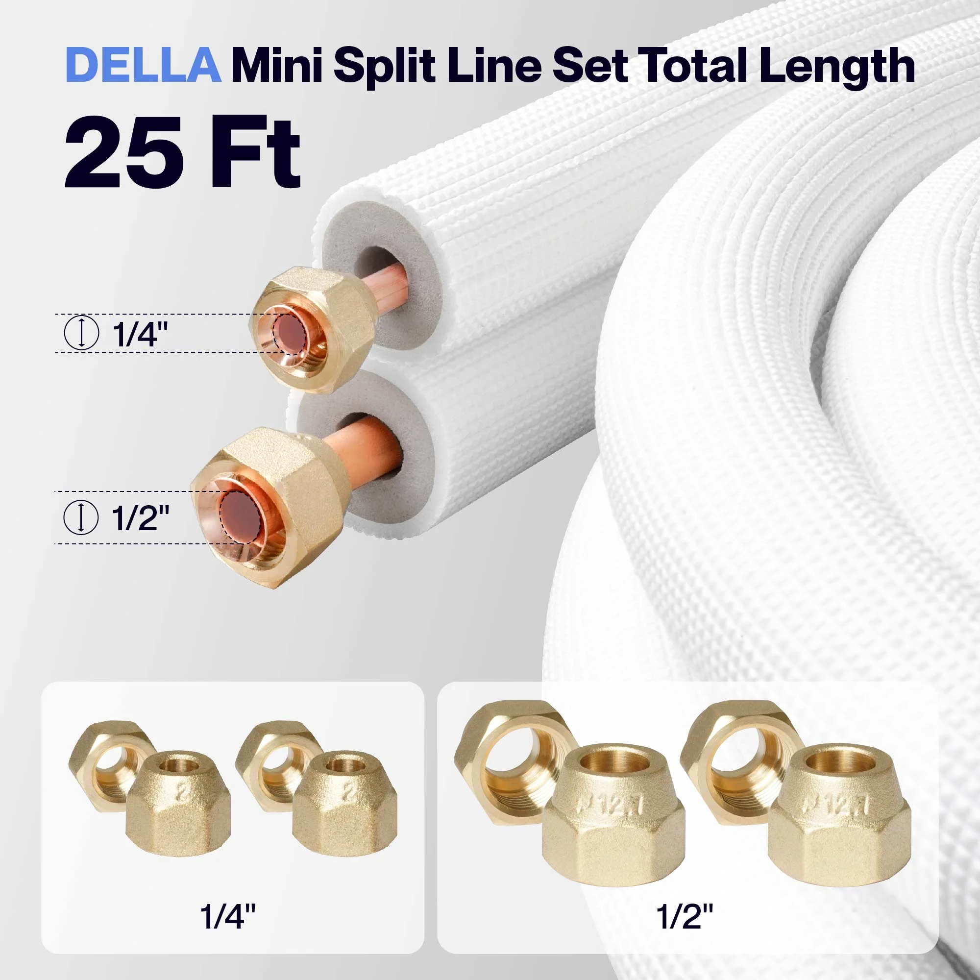 DELLA Mini Split Line Set - Image 44