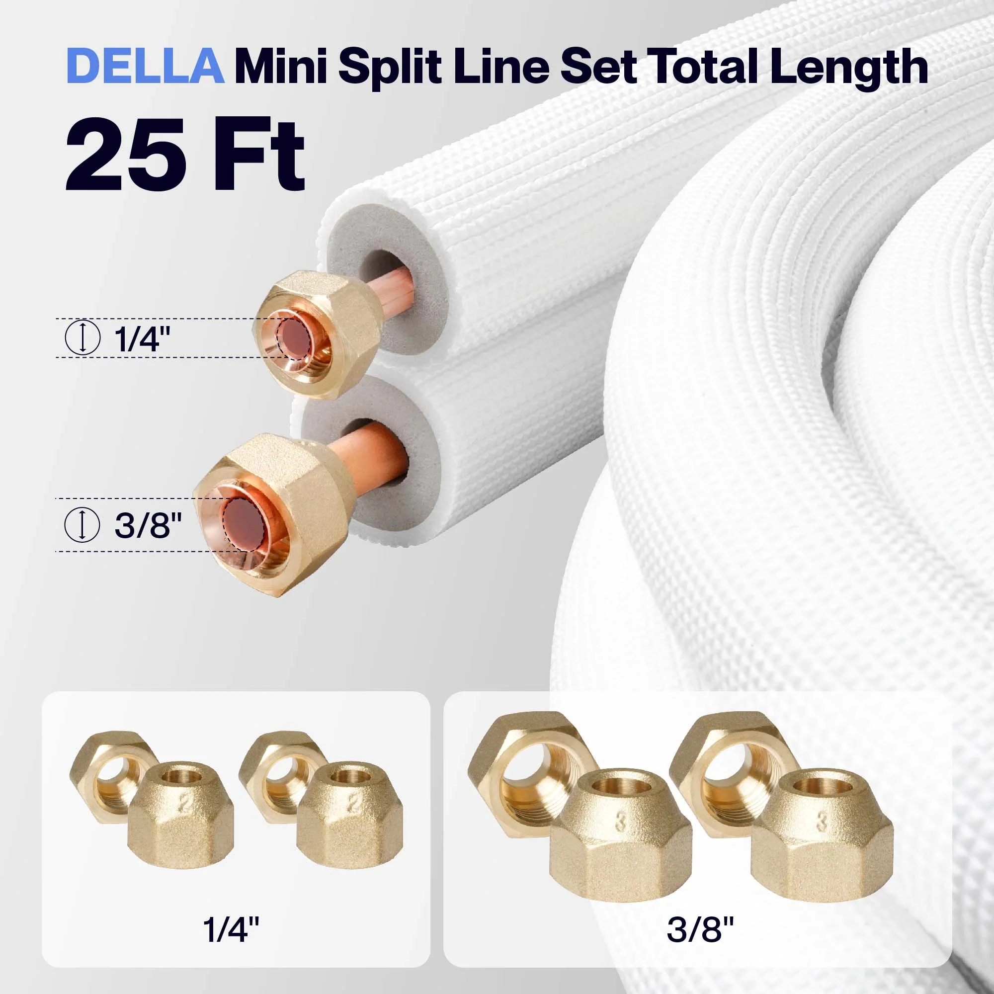 DELLA Mini Split Line Set - Image 51
