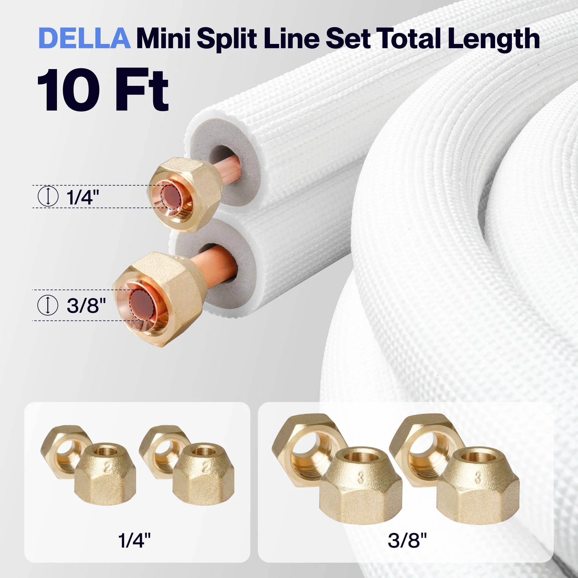 DELLA Mini Split Line Set - Image 9