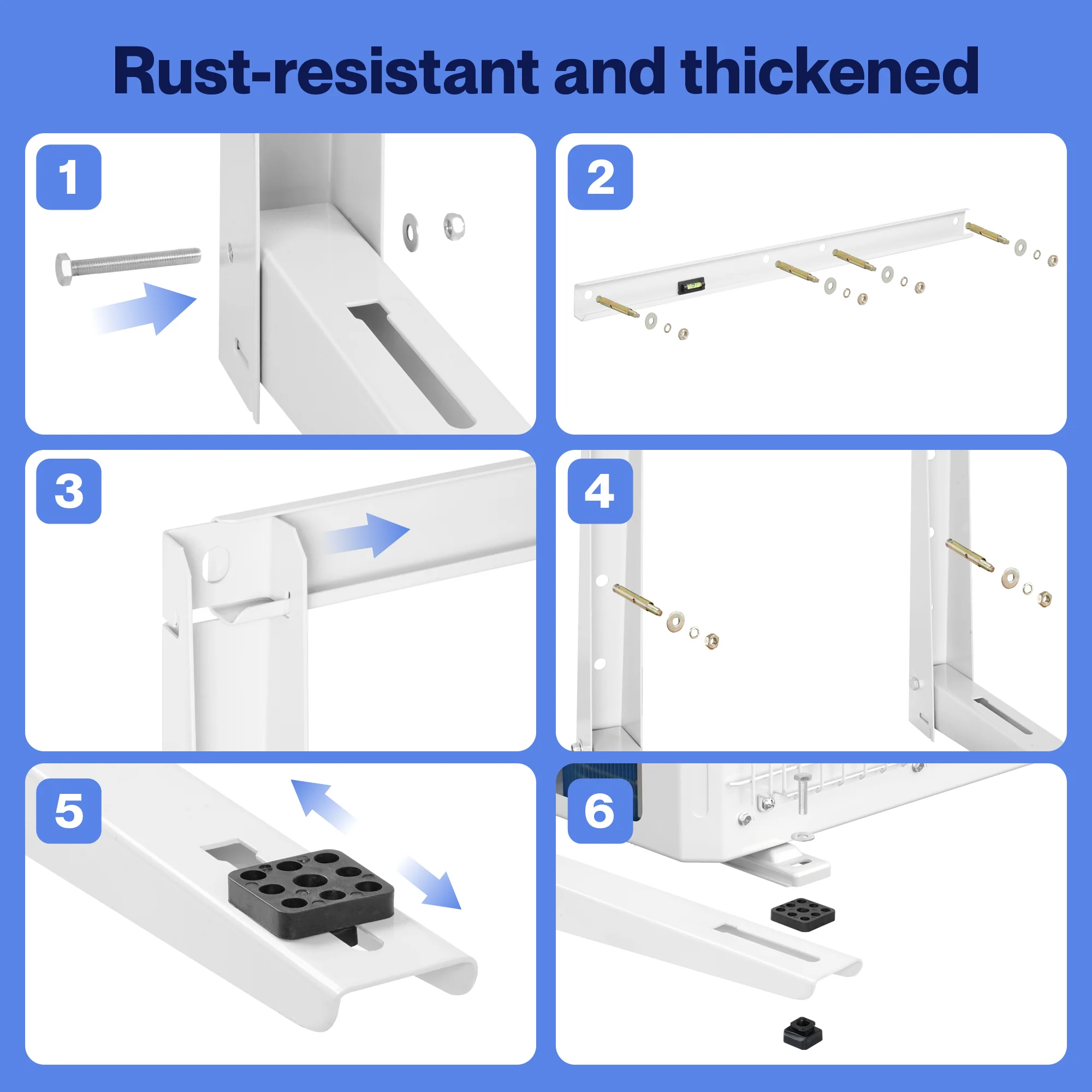 DELLA Wall Mounting Bracket for 6000-36000 BTU Mini Split - Image 5