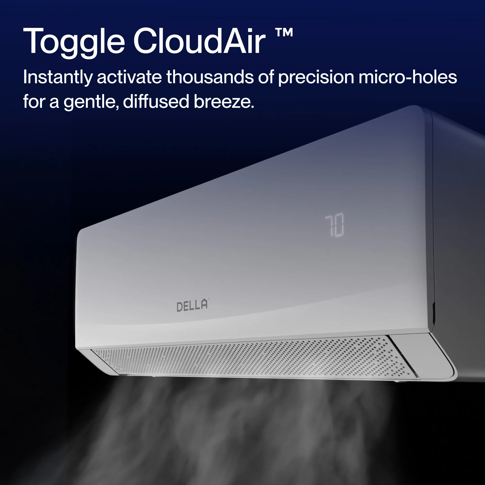 DELLA Serena CloudAir Series 12000 BTU 22 SEER2 Mini Split Heat Pump AC - Up to 550 Sq.Ft. - Image 13