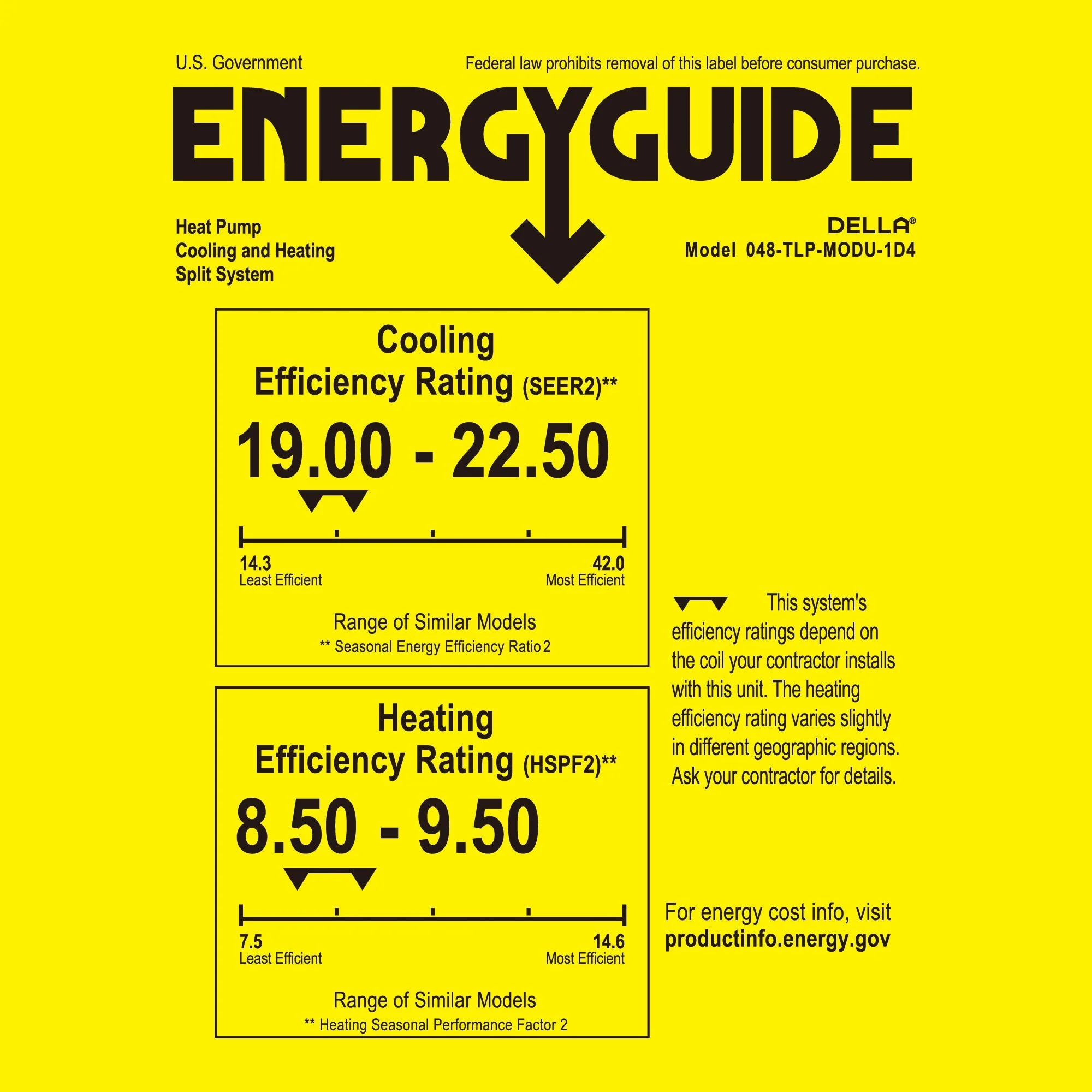 DELLA Optima Series 35000 BTU Tri-Zone Mini Split AC (9K+12K+23k) - Up to 2450 Sq.Ft. - Image 10