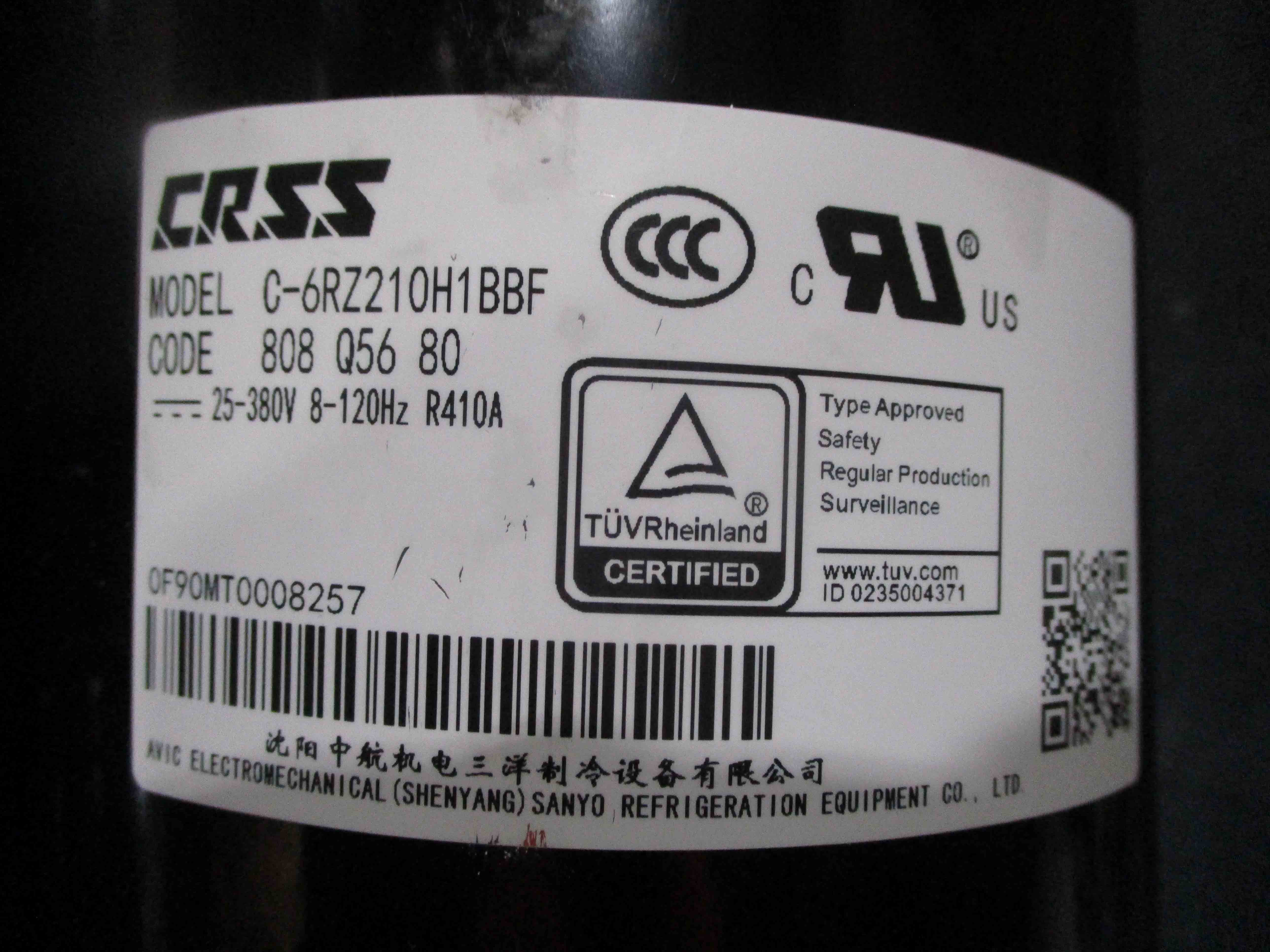 DELLA Replacement Compressor for TL-27K-Modu Outdoor Unit - Image 5