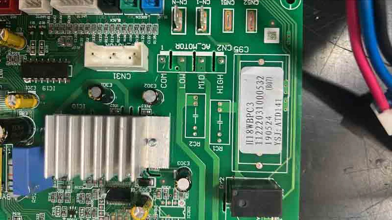 DELLA Replacement PCB for 048-MS-18K2VR-22S-M Outdoor Units - Image 3