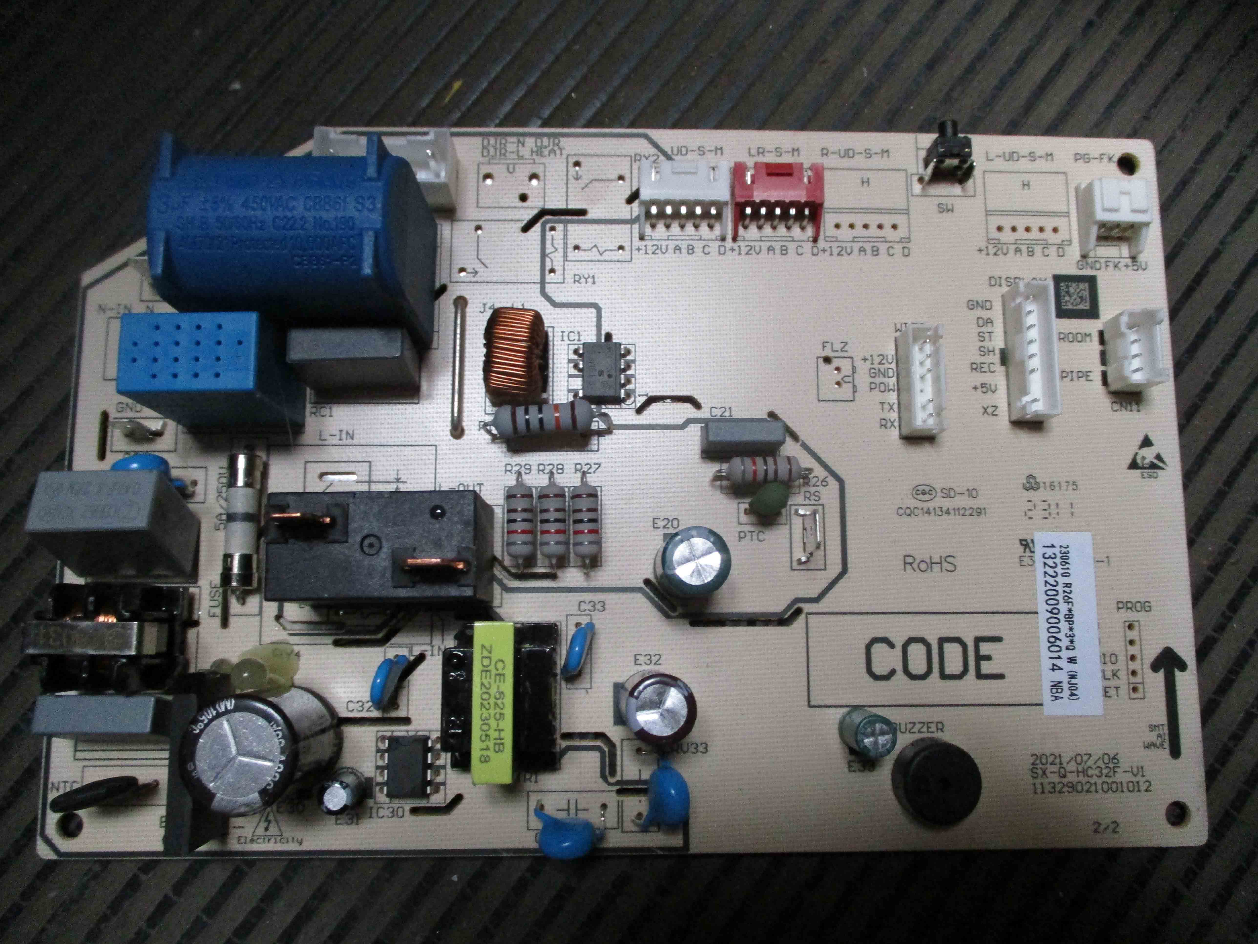 DELLA Replacement PCB  for MS-12K1VR-20S-JA - Image 2